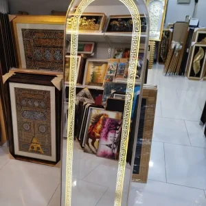 Aluminium-Glass-mirror-golden