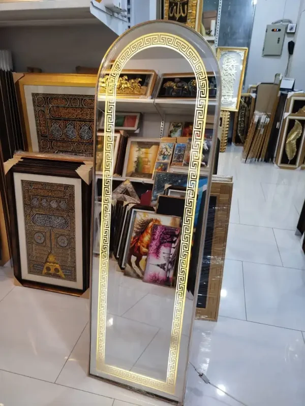 Aluminium-Glass-mirror-golden