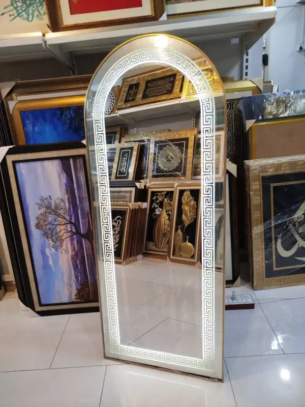 Aluminium-glass-mirror-white