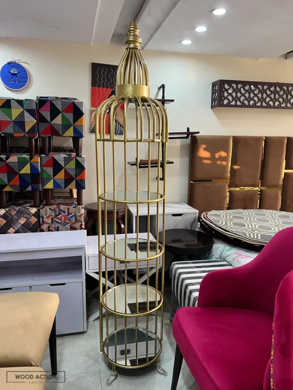 4 steps corner decoration cage